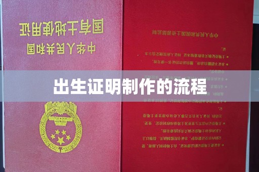 昭觉出生证明制作的流程