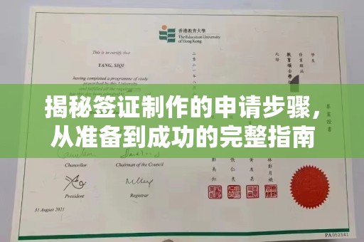 昭觉揭秘签证制作的申请步骤，从准备到成功的完整指南
