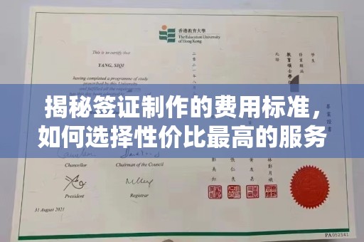 昭觉揭秘签证制作的费用标准，如何选择性价比最高的服务？